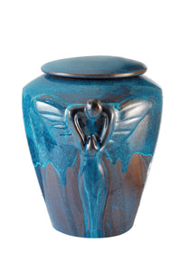 Urn - Amalfi Blue Angel