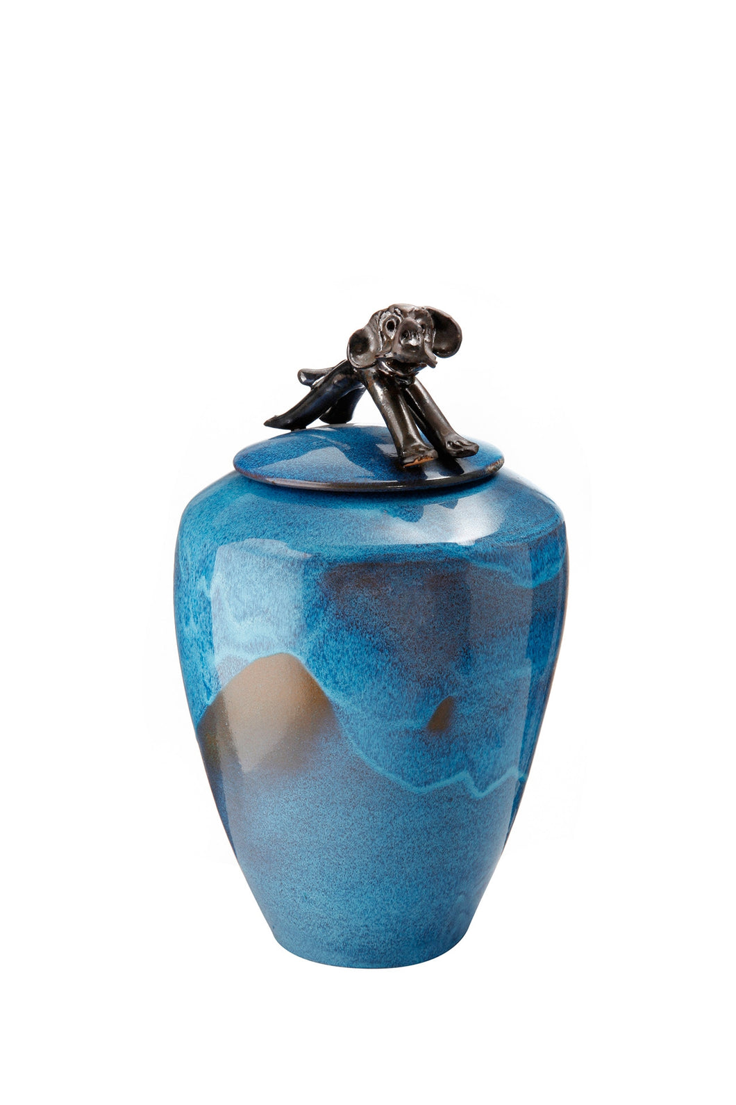 Urn - Amalfi Blue Dog