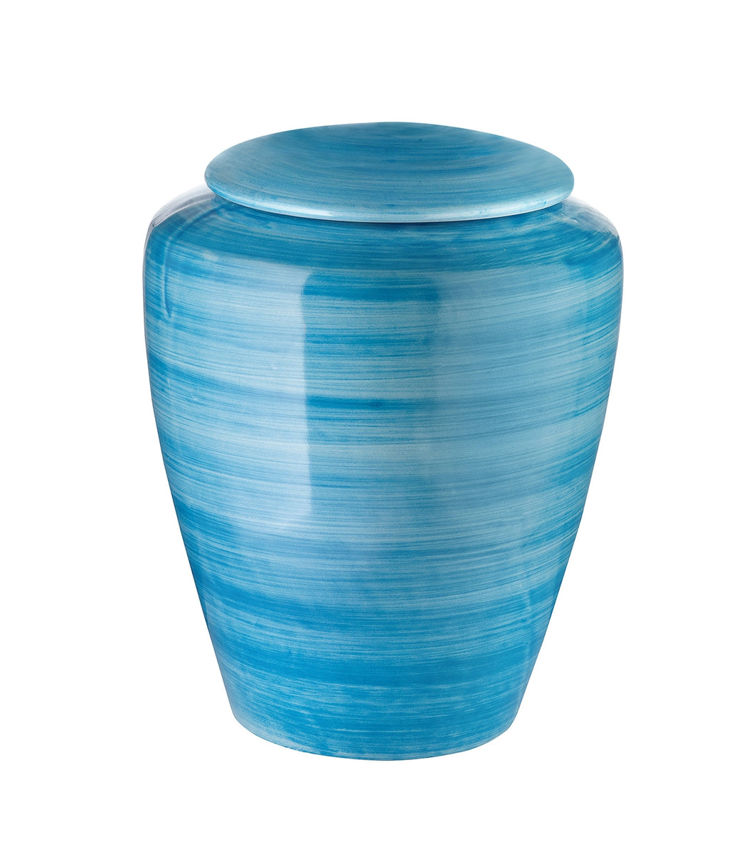 Urn - Amalfi Blue