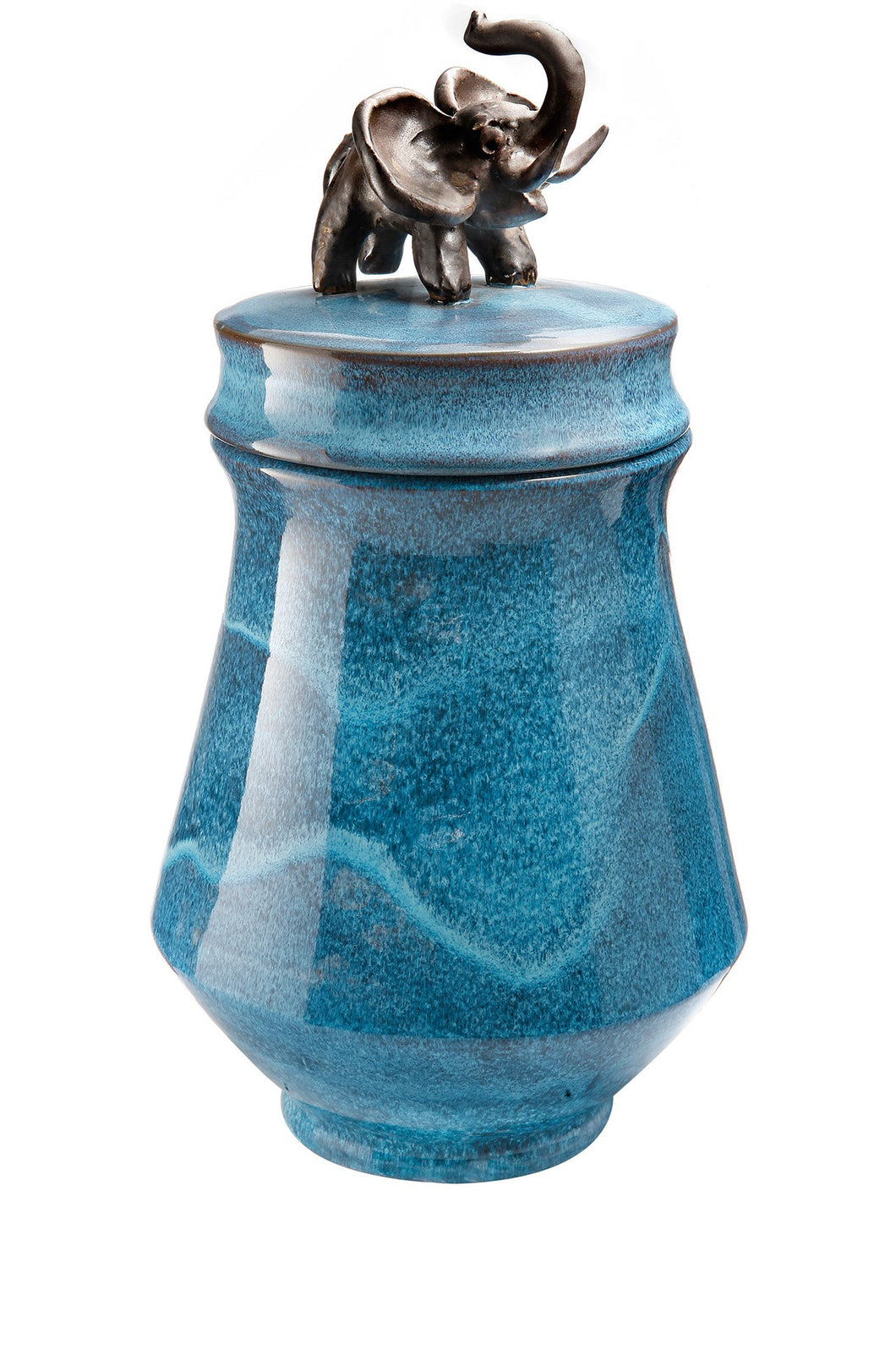 Urn - Atrani Blue Elephant