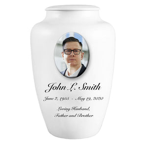 Urn - Personalized Round 6509