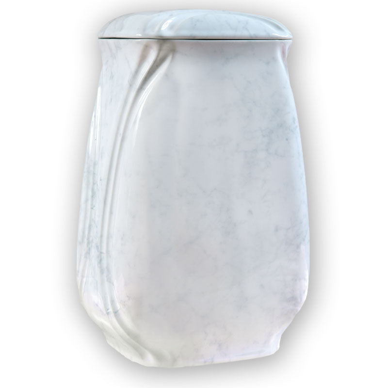 Urn - Porcelain Marble 6516