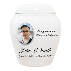 Urn - Personalized White 6521